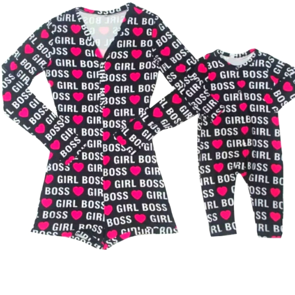 Mommy and Me Girl Boss Sleepwear